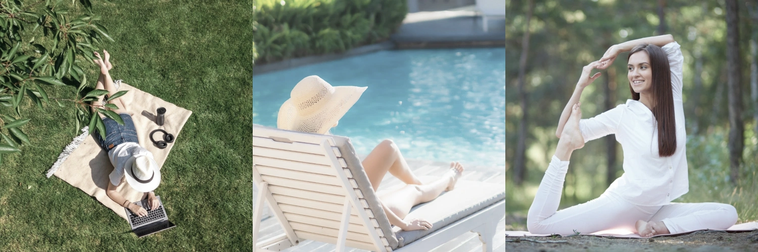 Melville Beachfront Apartments Yoga, Garden & Relaxation